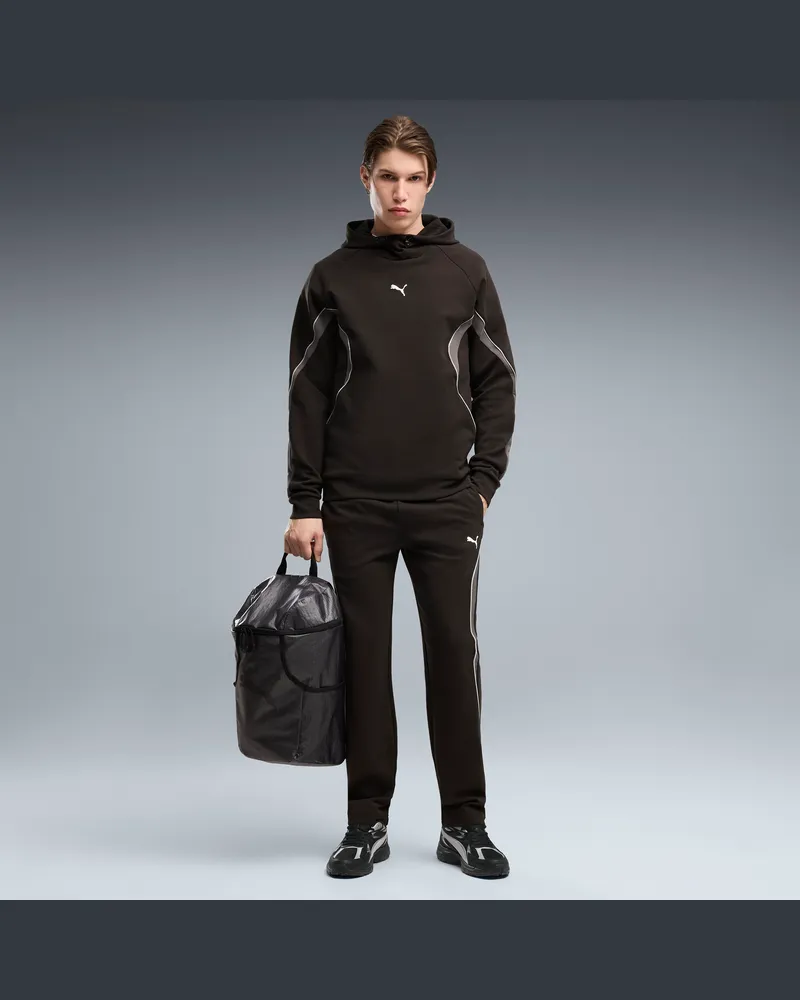 Puma Sport Colourblocked Jogginghose Herren, Kleidung, Schwarz Schwarz