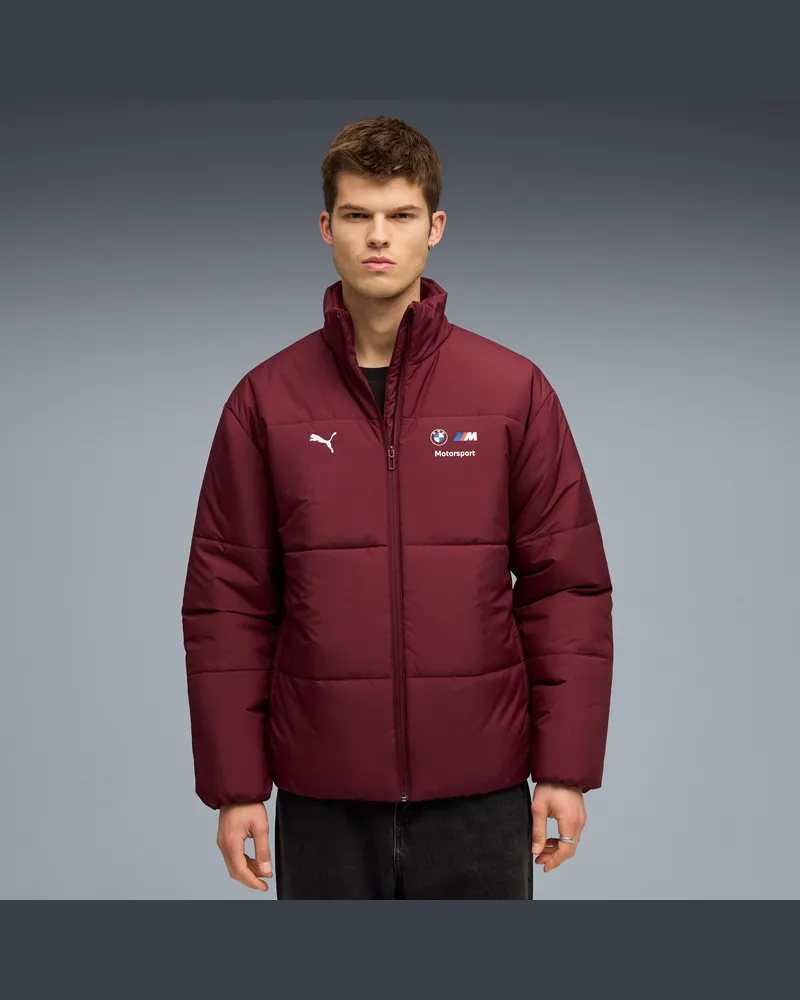 Puma BMW M Motorsport Essentials Pufferjacke Herren, Kleidung, Rot Rot