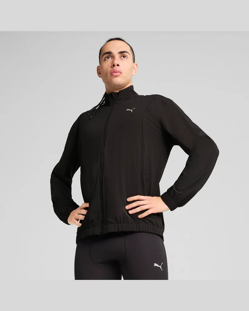 Puma VELOCITY Laufjacke Herren, Kleidung, Schwarz Schwarz
