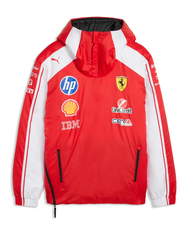 Puma Scuderia Ferrari Replica Wendbare Jacke Unisex, Accessoires, Rot Rot