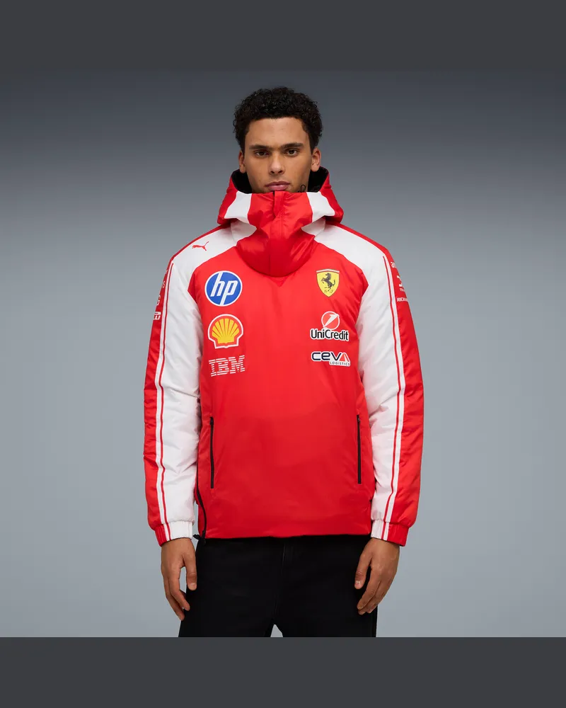 Puma Scuderia Ferrari Replica Wendbare Jacke Unisex, Kleidung, Rot Rot