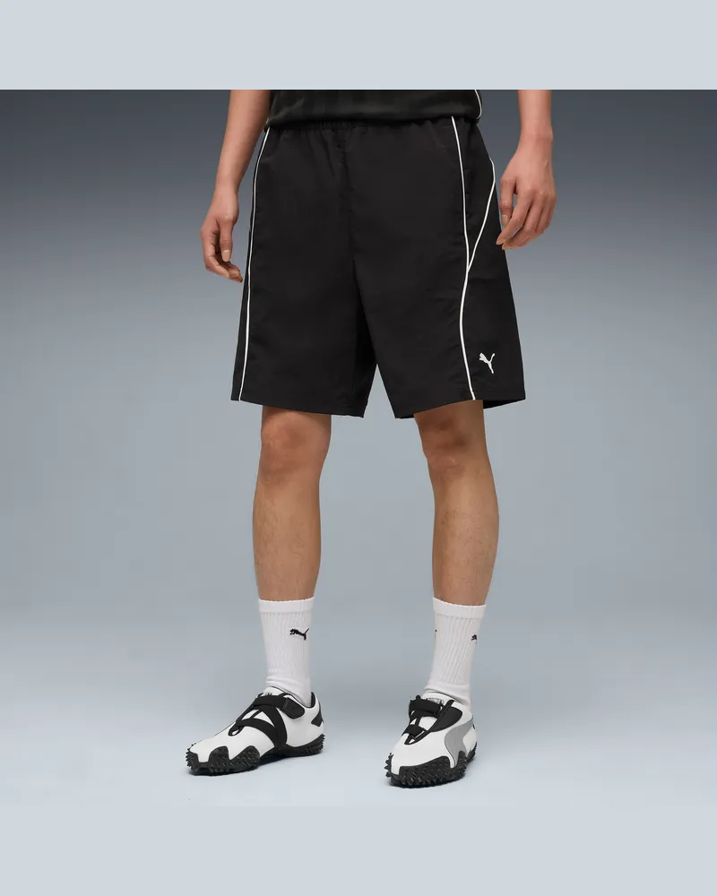 Puma Sport Gewebte Shorts Herren, Kleidung, Schwarz Schwarz