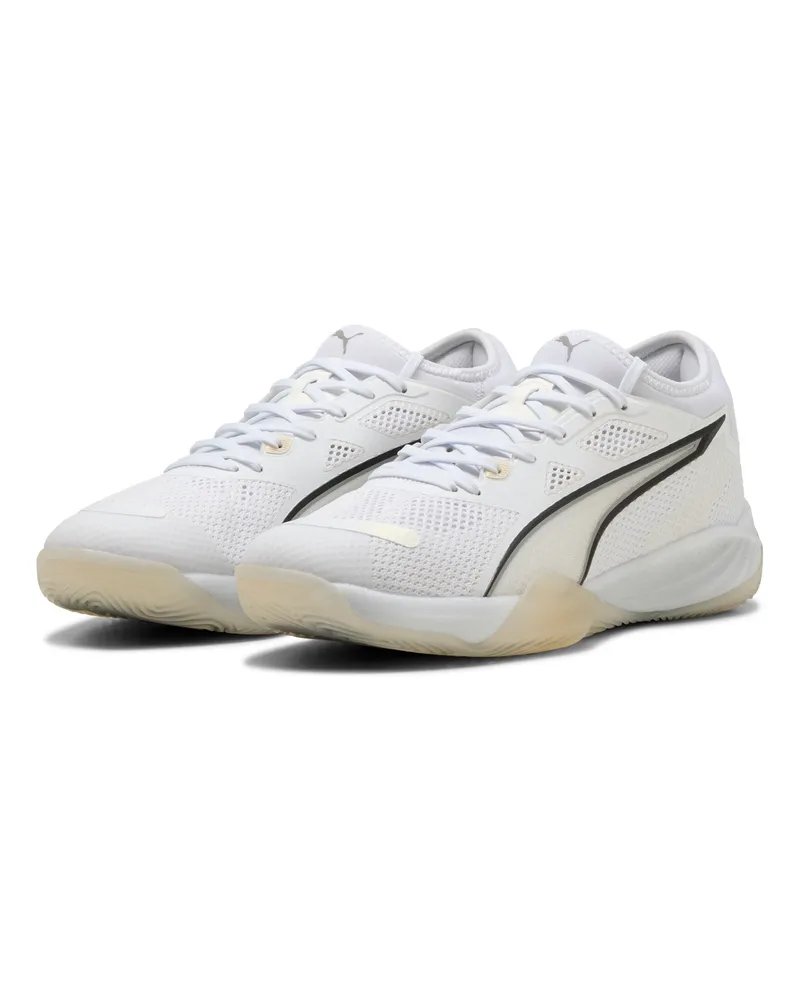 Puma Eliminate NITRO™ SQD 4 Handballschuhe Unisex, Accessoires, Weiß Weiß