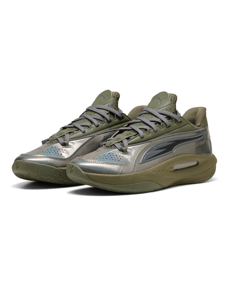 Puma Scoot Zeros III Basketballschuhe Unisex, Accessoires, Grün Grün