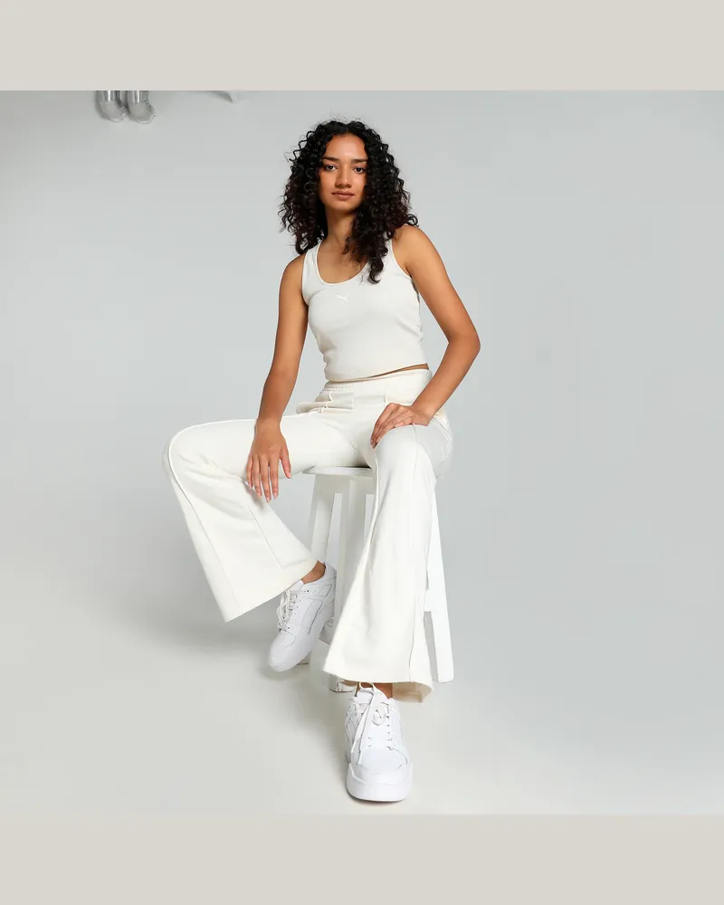 Puma DARE TO MUTED MOTION Tanktop Damen, Kleidung, Weiß Weiß