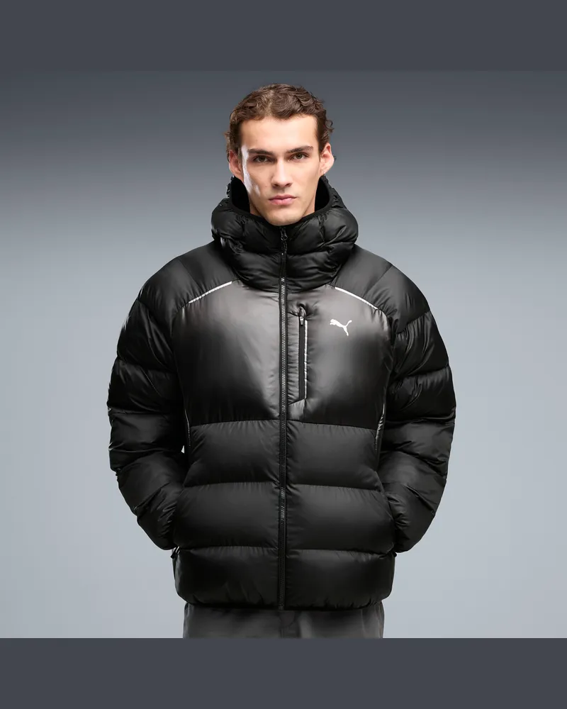 Puma TECH PrimaLoft® Pufferjacke Herren, Kleidung, Schwarz Schwarz