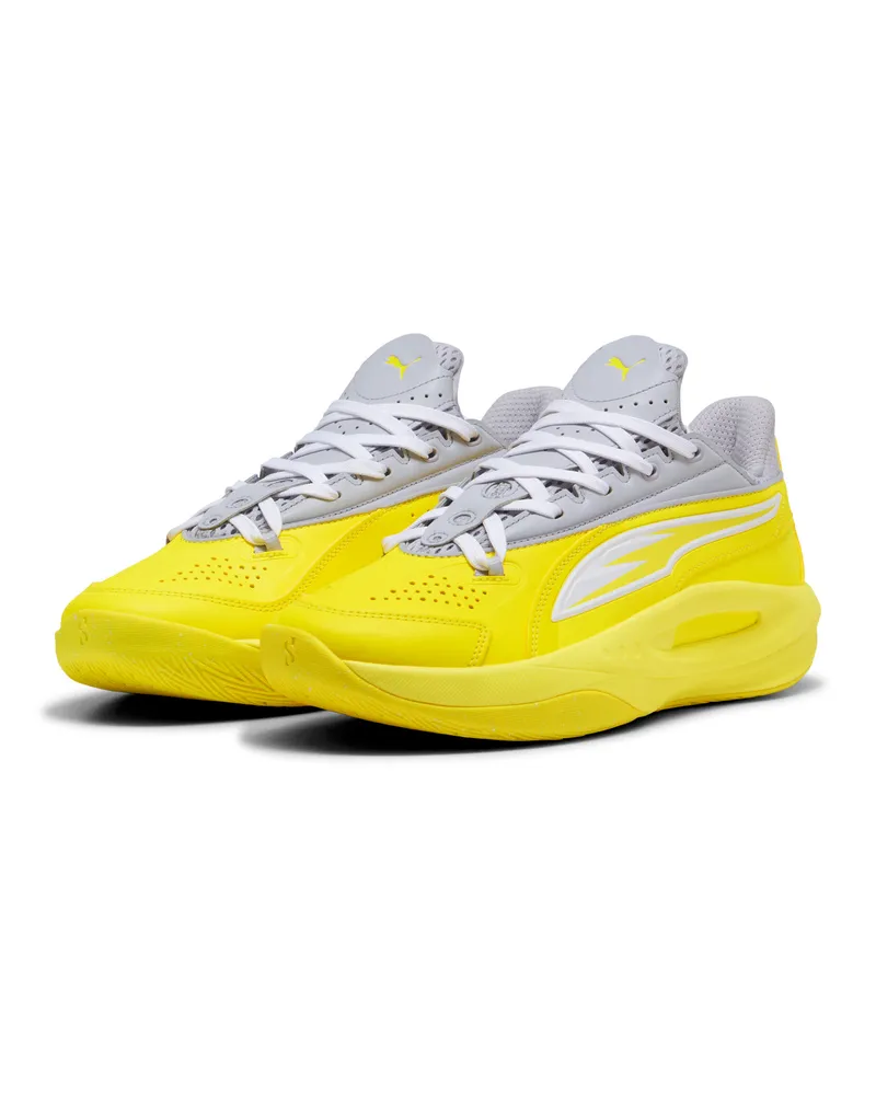 Puma Scoot Zeros III Basketballschuhe Unisex, Accessoires, Gelb Gelb