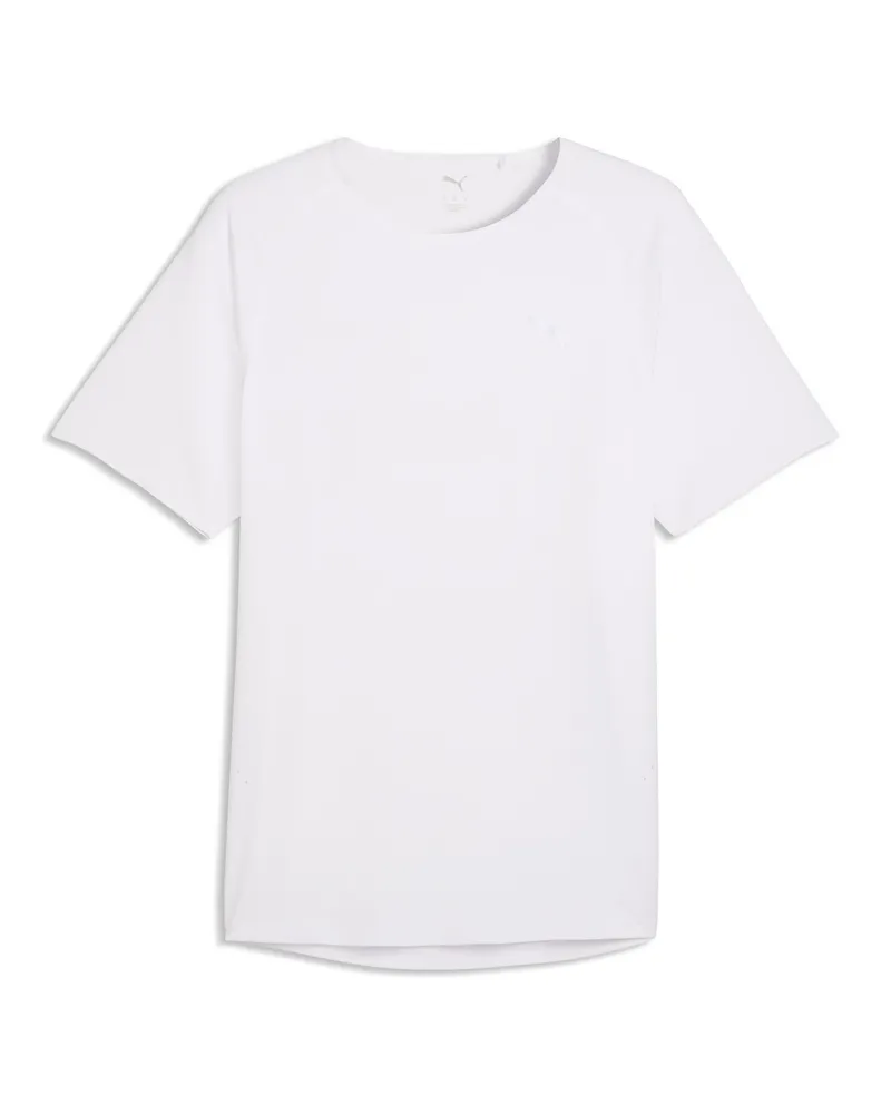 Puma CLOUDSPUN Running-T-Shirt für Herren, Kleidung, Weiß Weiß