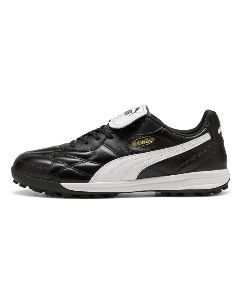 Puma KING TOP TT Fußballschuhe Unisex, Schuhe, Schwarz Schwarz