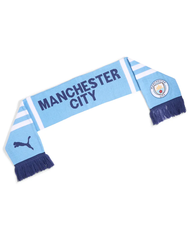 Puma Manchester City ftblEssentials Schal, Accessoires, Blau Blau