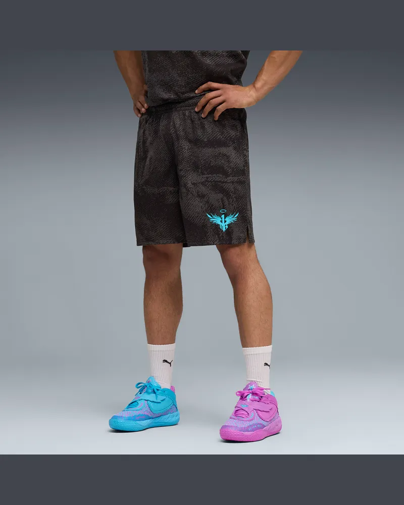 Puma Melo x Hive Gestrickte Shorts Herren, Kleidung, Schwarz Schwarz