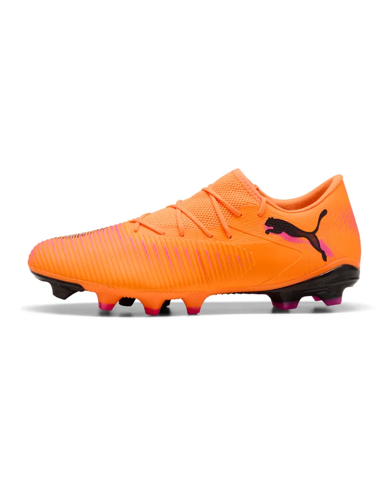 Puma FUTURE 8 MATCH FG/AG Low Fußballschuhe Unisex, Schuhe Orange