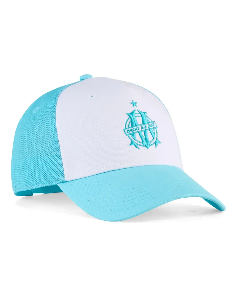 Puma Olympique de Marseille KING Trucker Cap, Accessoires, Weiß Weiß