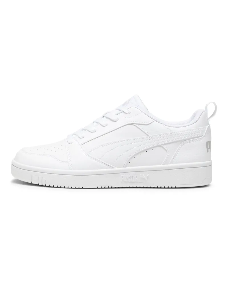 Puma Rebound V6 Low Sneakers, Schuhe, WeiÃŸ Weiãÿ