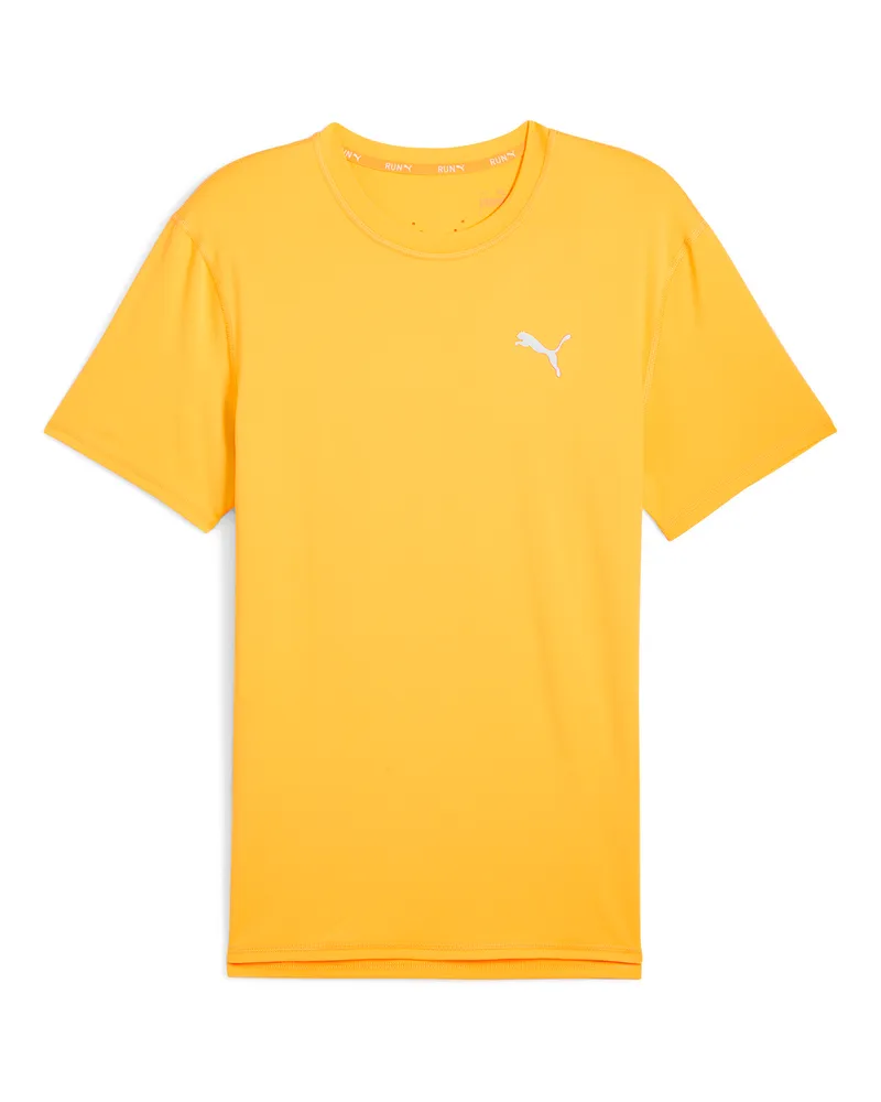 Puma RUN CLOUDSPUN Kurzärmliges Laufshirt Herren, Accessoires Orange