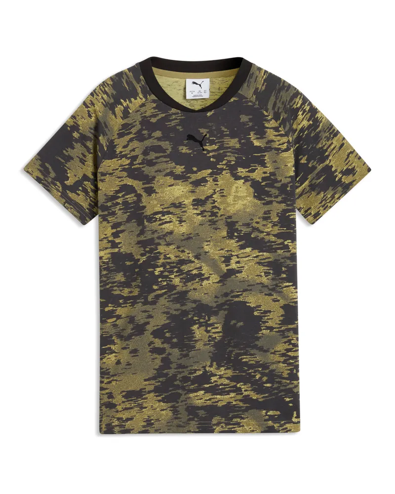 Puma Sport Camo T-Shirt Teenager, Accessoires, Braun Braun