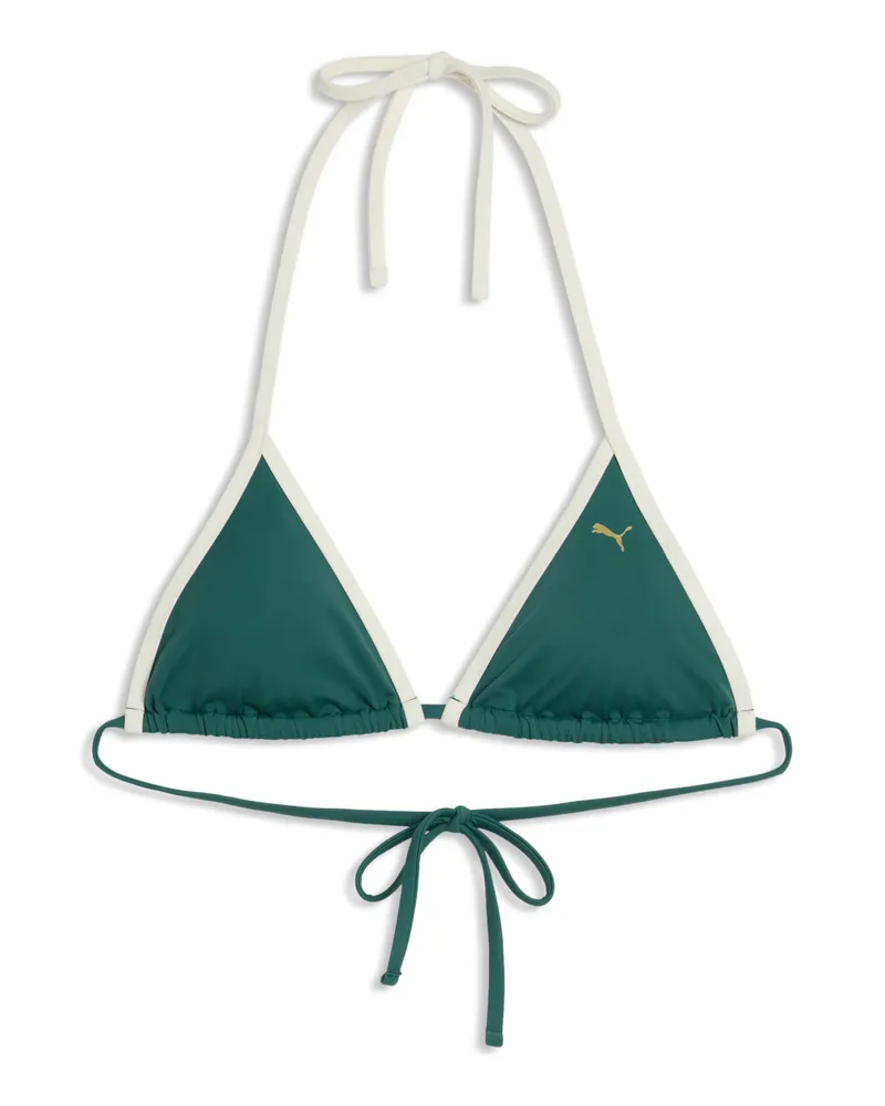 Puma Swim Triangle Bikini-Oberteil Damen, Accessoires, GrÃ¼n Grã¼n