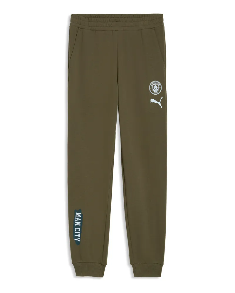 Puma Manchester City ftblCulture Jogginghose Herren, Accessoires, GrÃ¼n Grã¼n
