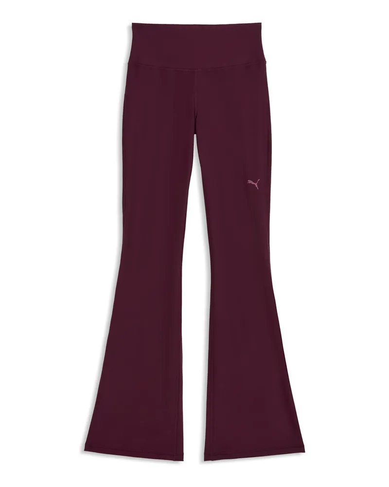 Puma CLOUDSPUN High Waisted FlaRot Leggings Damen, Accessoires Rot