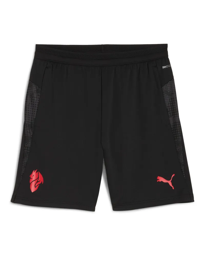 Puma AC Milan Trainingsshorts Herren, Accessoires, Schwarz Schwarz