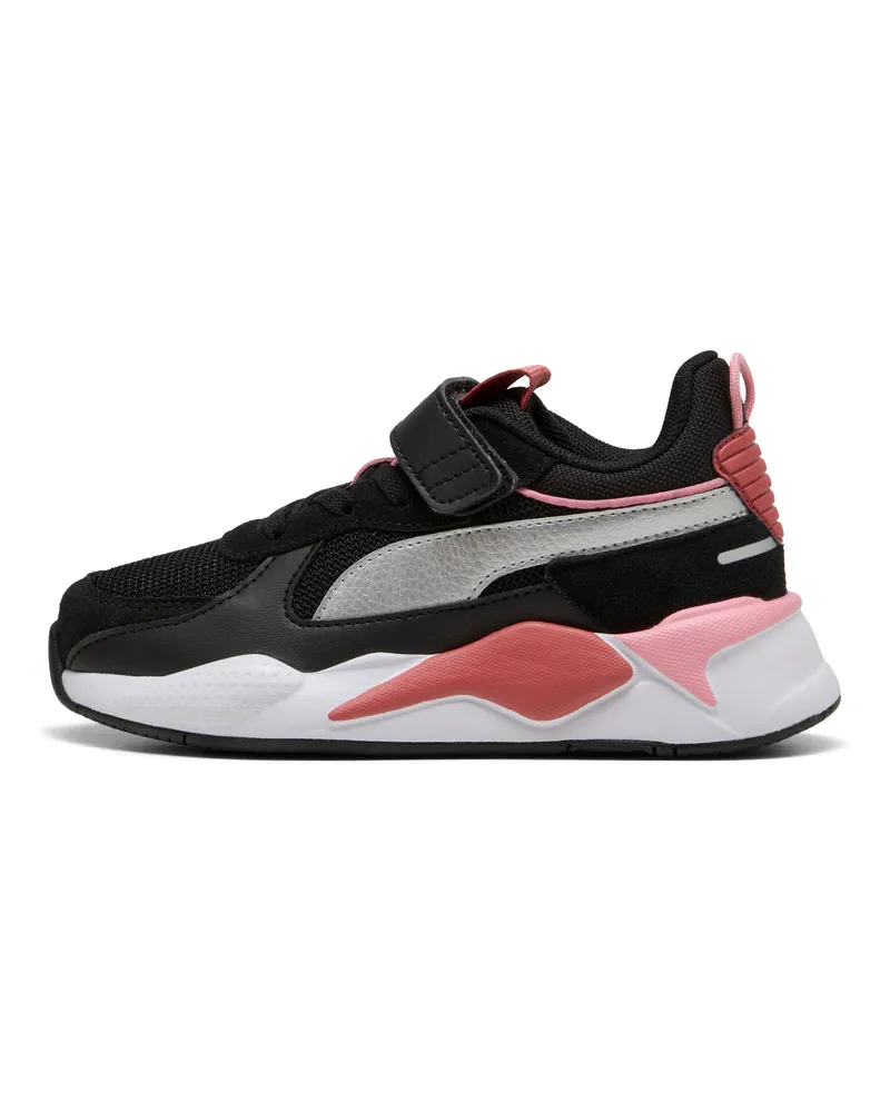 Puma RS-X Metallisch Alternative Closure+ Sneakers für Kinder, Schuhe, Schwarz Schwarz