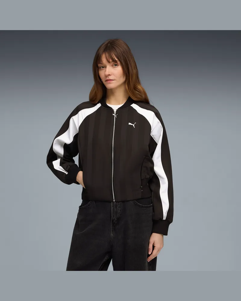 Puma FUTURE..ARCHIVE Oversized Jacke Unisex, Kleidung, Schwarz Schwarz