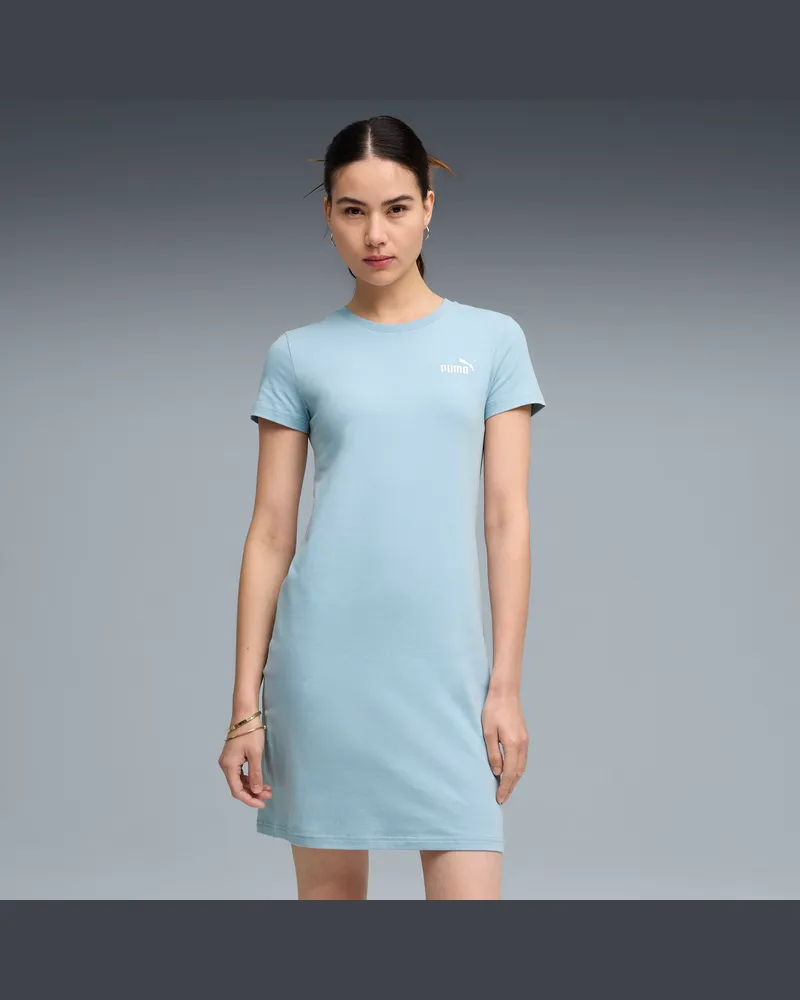 Puma ESS Small No. 1 Logo Slim Kleid Damen, Kleidung, Blau Blau