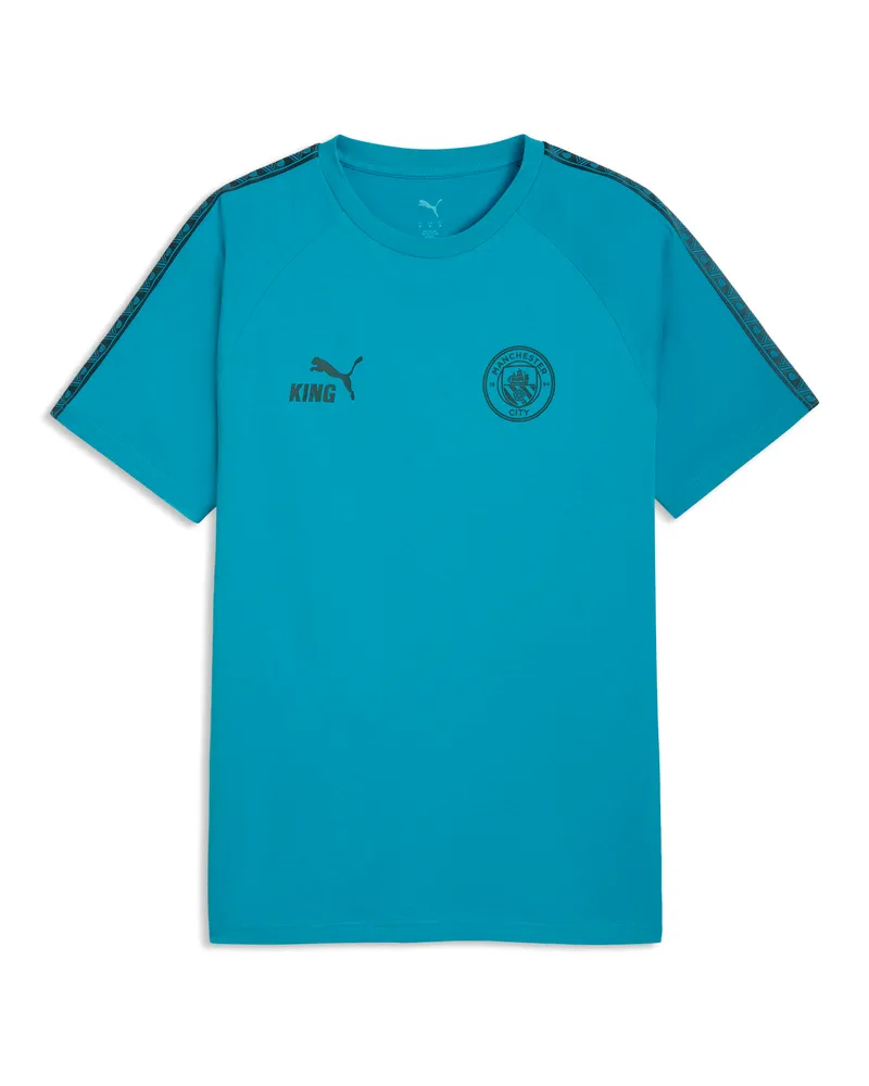 Puma Manchester City KING T-Shirt Herren, Accessoires, Blau Blau