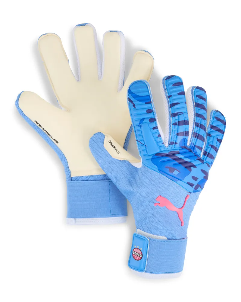 Puma FUTURE Pro x KIDSUPER Hybrid Fußball Torwarthandschuhe, Accessoires, Blau Blau