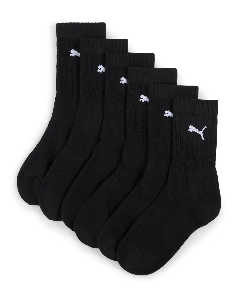 Puma Sportsocken Kinder (3er-Pack), Accessoires, Schwarz Schwarz