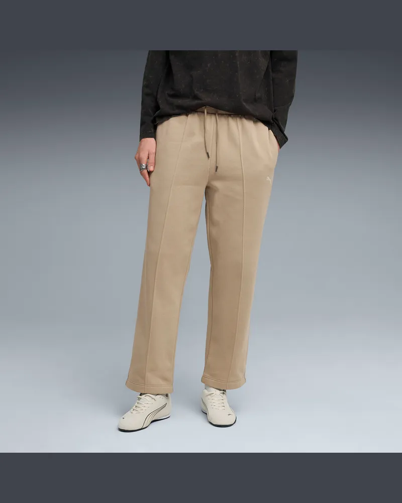 Puma Class Relaxed Pintuck Jogginghose Herren, Kleidung Beige