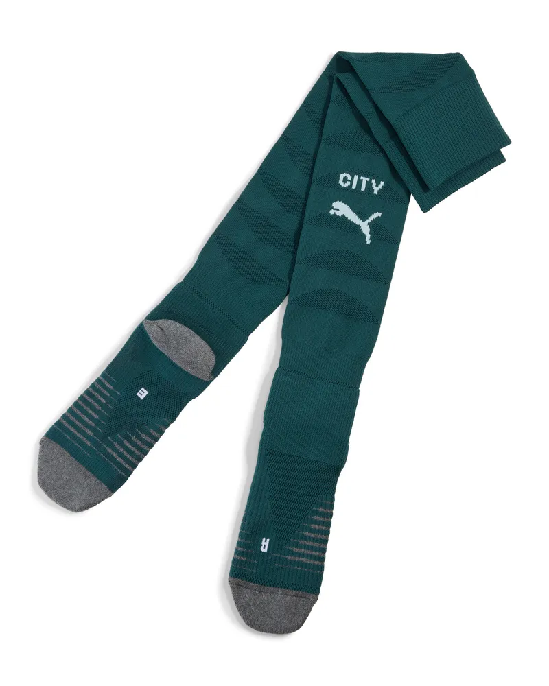 Puma Manchester City 25/26 Socken Herren, Kleidung, GrÃ¼n Grã¼n