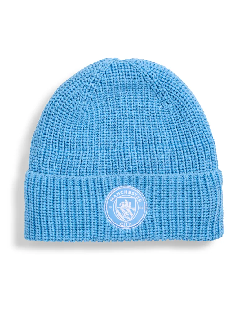 Puma Manchester City Essentials Beanie Unisex, Accessoires, Blau Blau