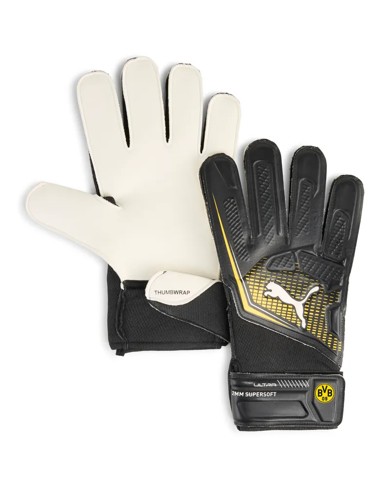 Puma Borussia Dortmund ULTRA Play Torwarthandschuhe, Accessoires, Schwarz Schwarz