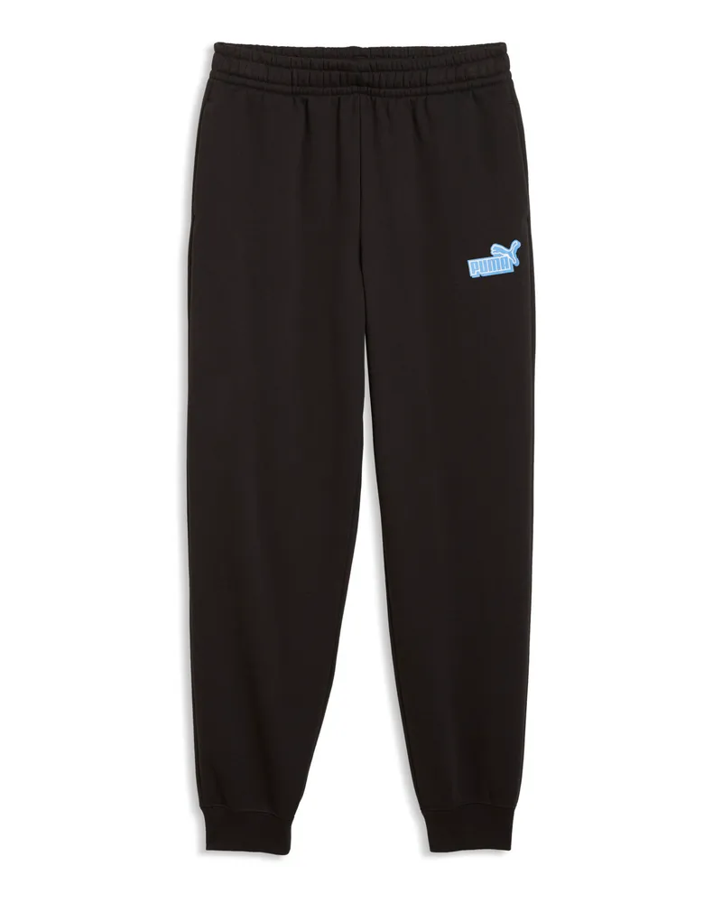 Puma Essentials Logo Lab Relaxed Jogginghose Teenager, Accessoires, Schwarz Schwarz