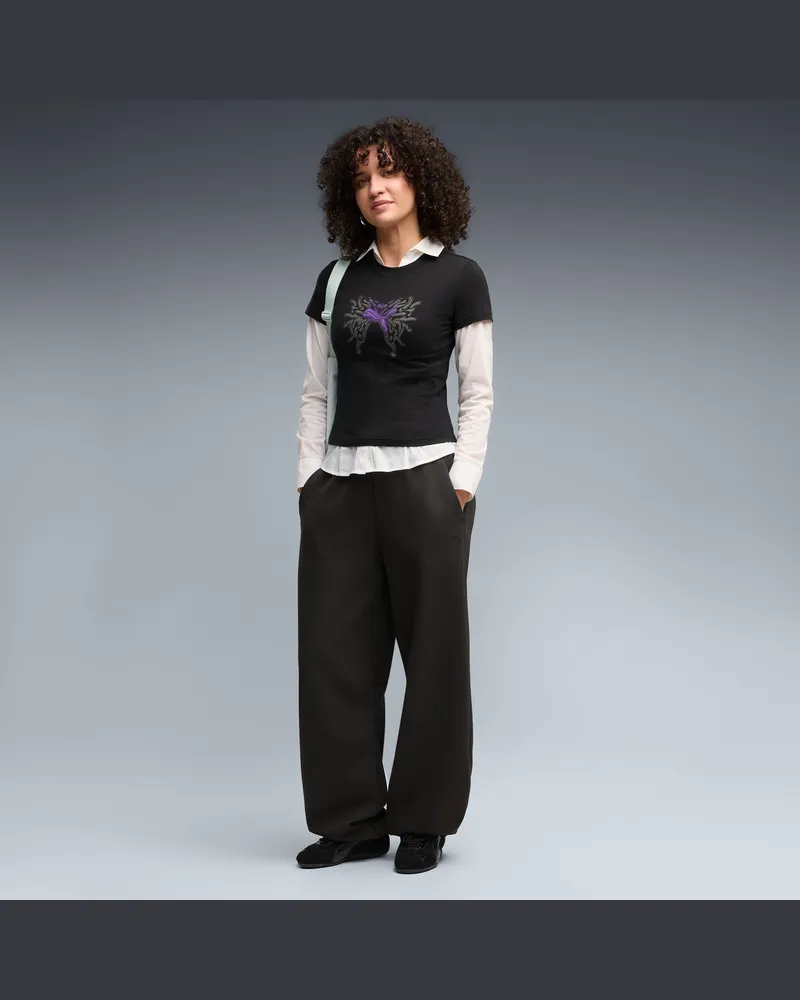 Puma TECH SENSE Barrel Jogginghose Damen, Kleidung, Schwarz Schwarz