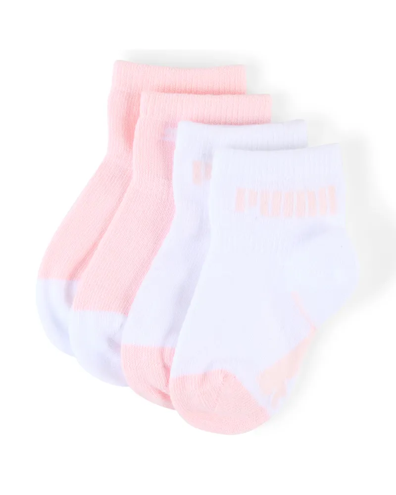 Puma Classic Socken 2er-Pack Babys, Kleidung, Rosa Rosa