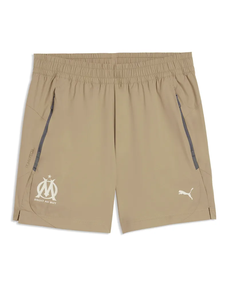 Puma Olympique de Marseille TECH Relaxed Shorts Herren, Accessoires, Braun Braun
