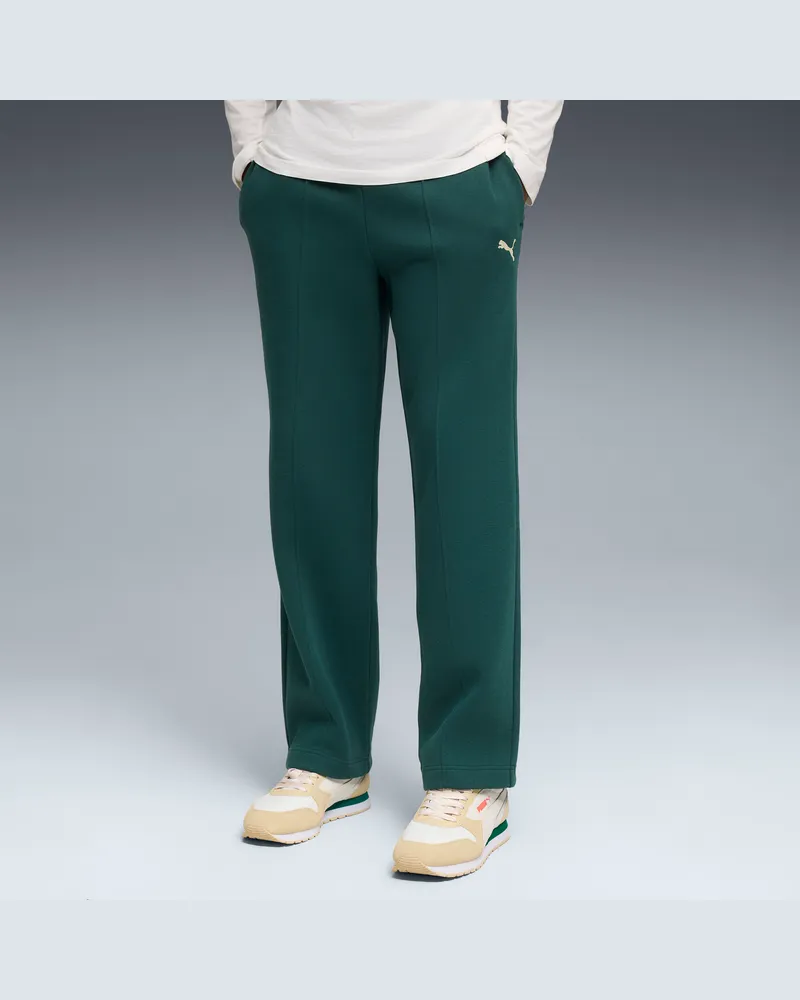 Puma Class Relaxed Pintuck Jogginghose Herren, Kleidung, Grün Grün