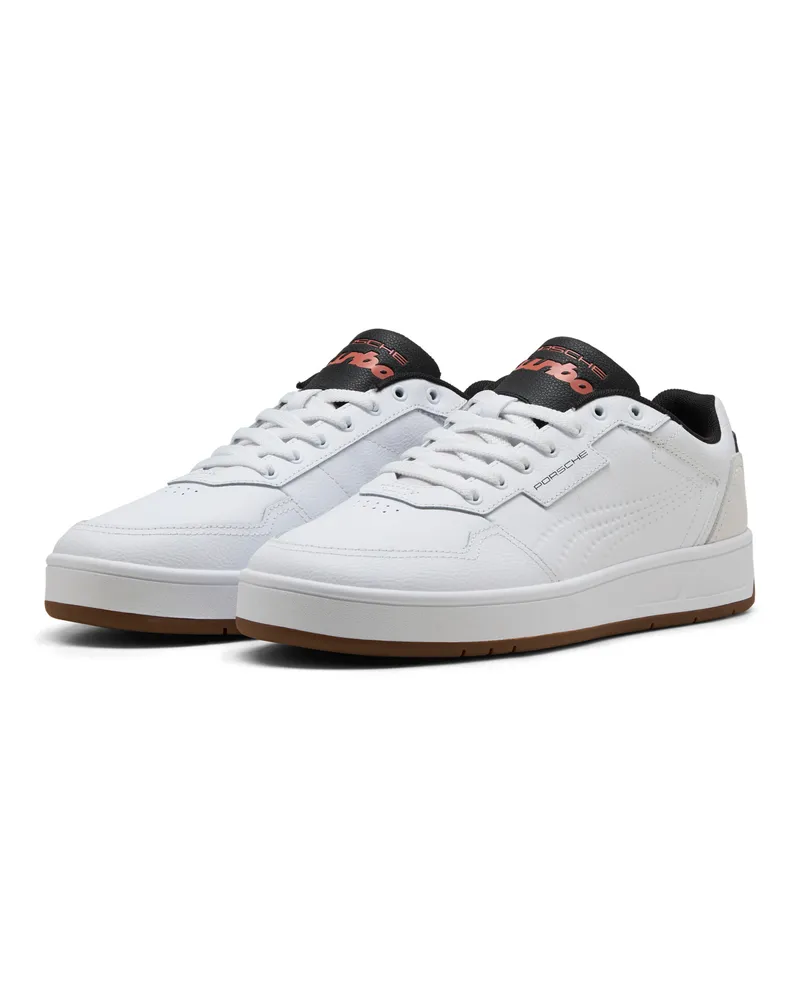 Puma Porsche Legacy Court Classic Lux Sneakers Unisex, Accessoires, WeiÃŸ Weiãÿ