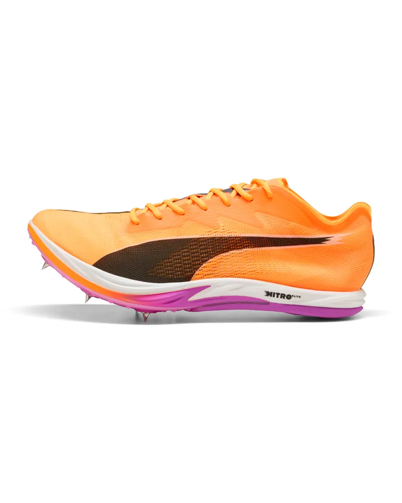 Puma Long Distance NITRO™ Elite 3 Spikes Unisex, Schuhe Orange