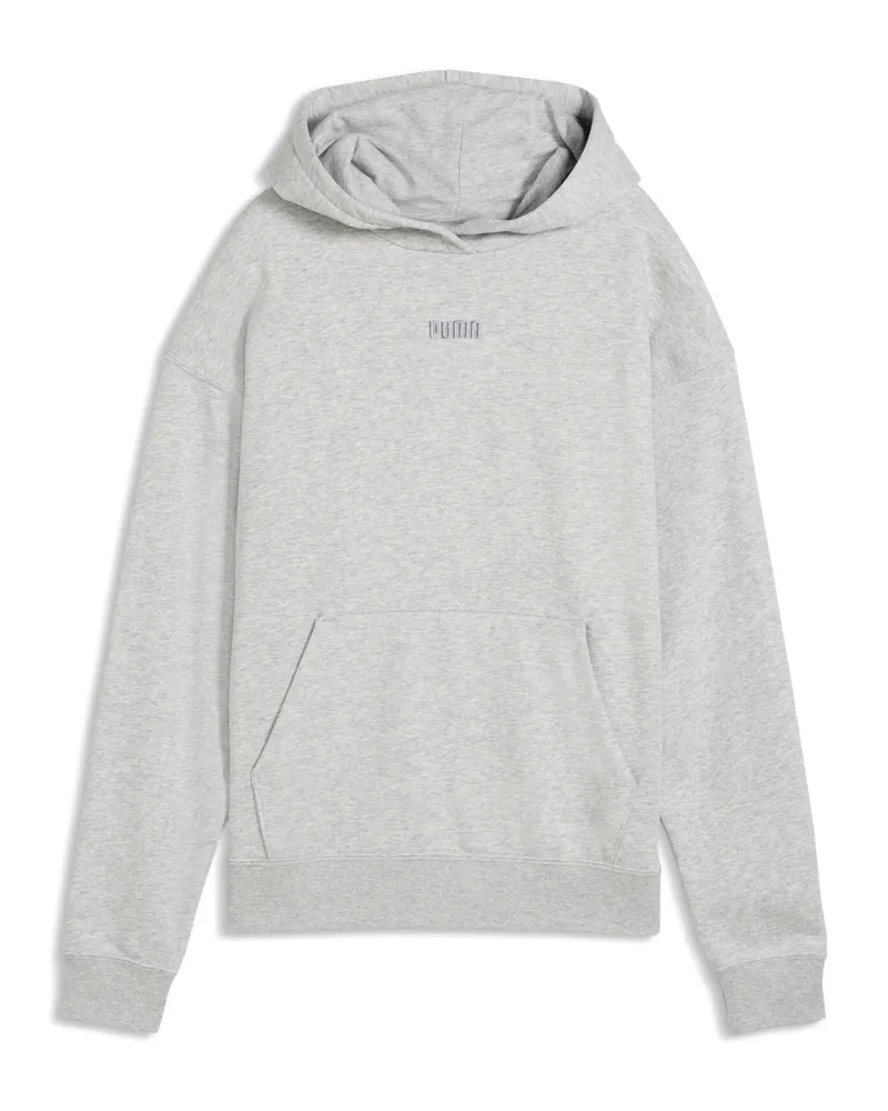 Puma Essentials Elevated Comfort Hoodie Damen, Kleidung, Grau Grau