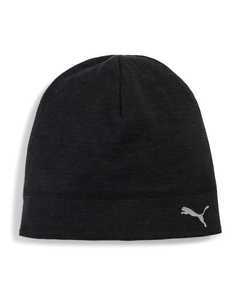 Puma Race Day Merino Beanie, Accessoires, Schwarz Schwarz