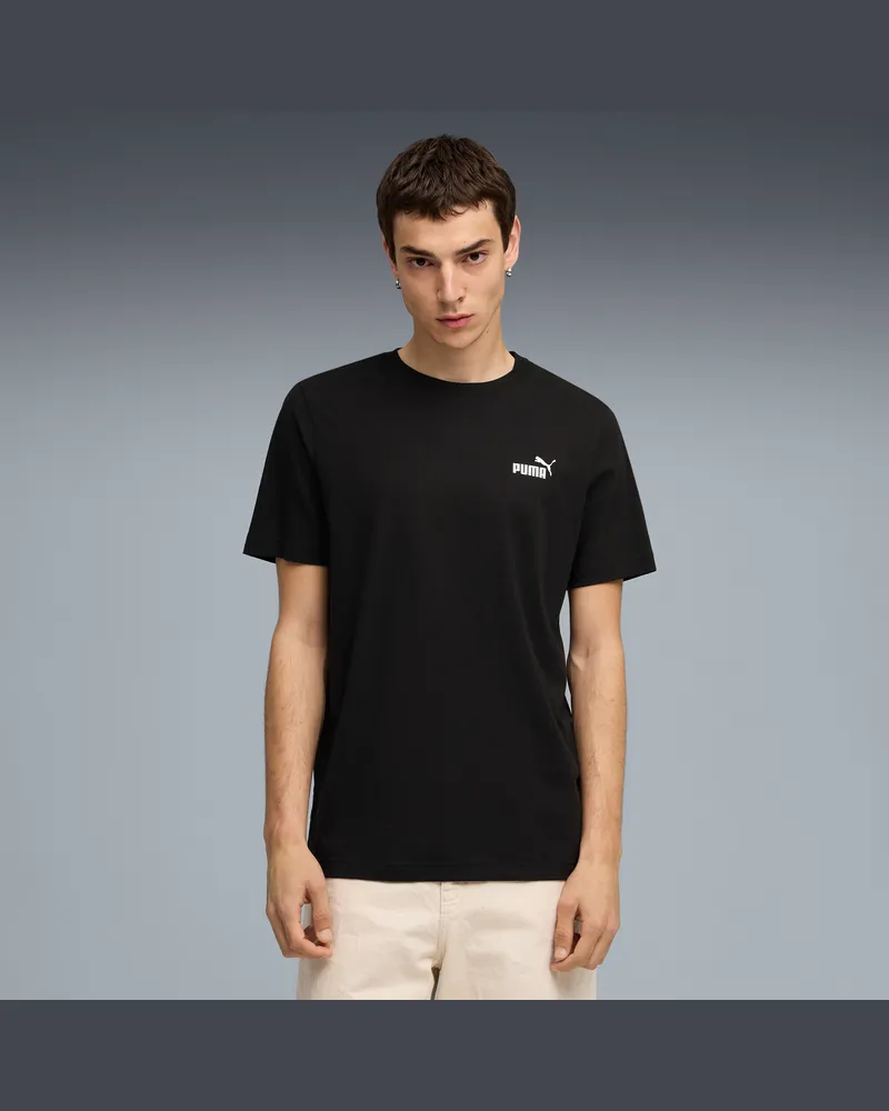 Puma Graphic T-Shirt für Herren, Kleidung, Schwarz Schwarz