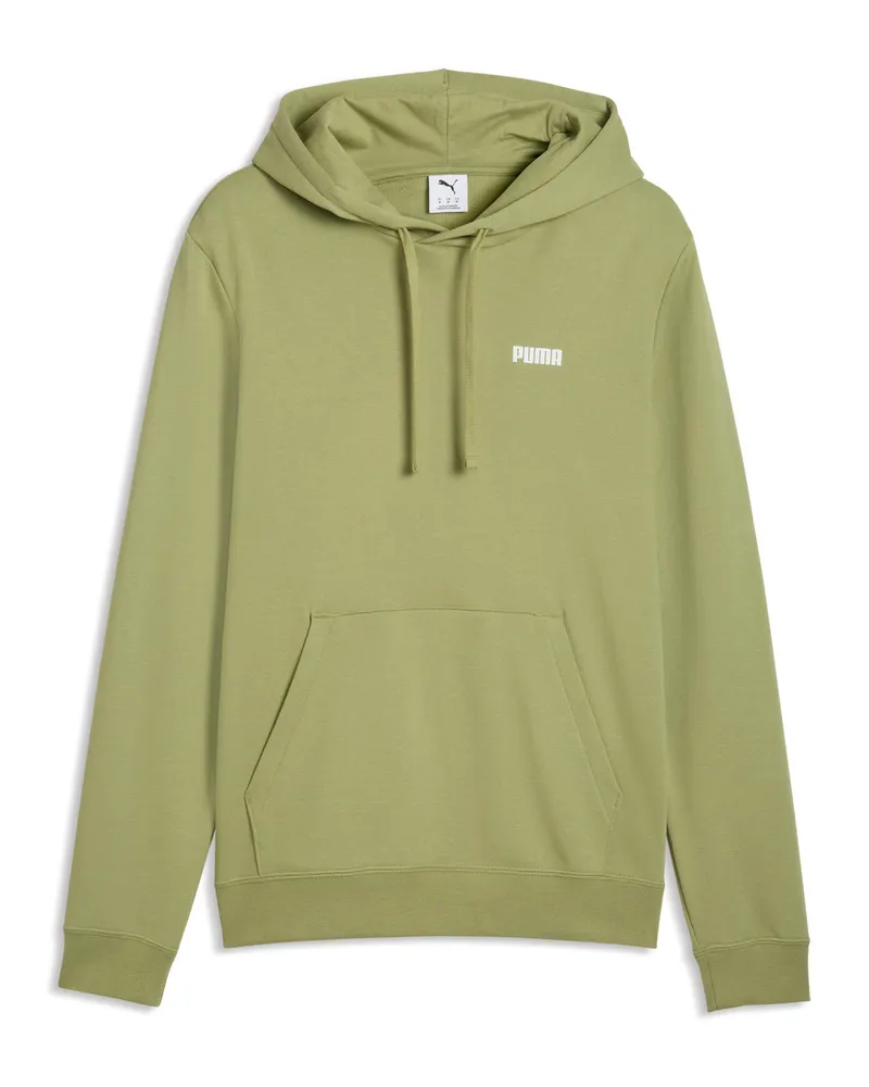 Puma Essentials Small Logo Hoodie Herren, Kleidung, GrÃ¼n Grã¼n