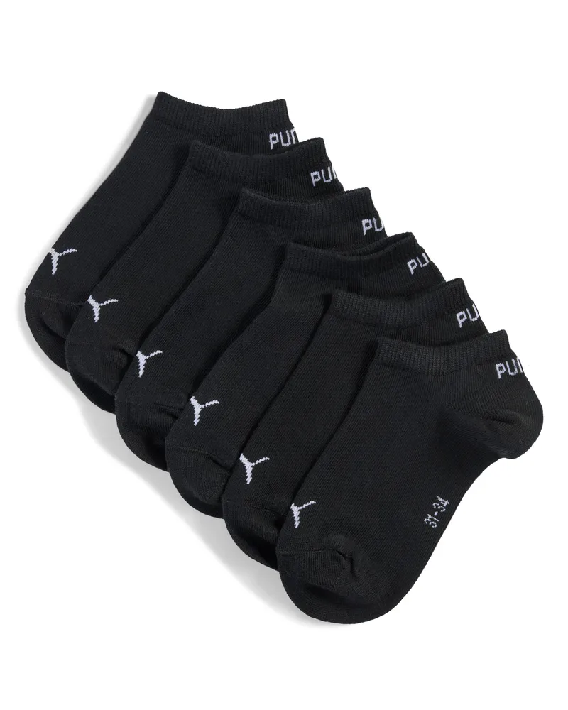 Puma Sneakersocken Teenager (3er-Pack), Accessoires, Schwarz Schwarz