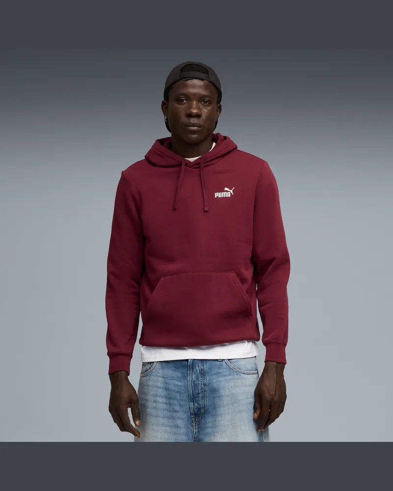 Puma Essentials Small No. 1 Logo Hoodie Herren, Kleidung, Rot Rot