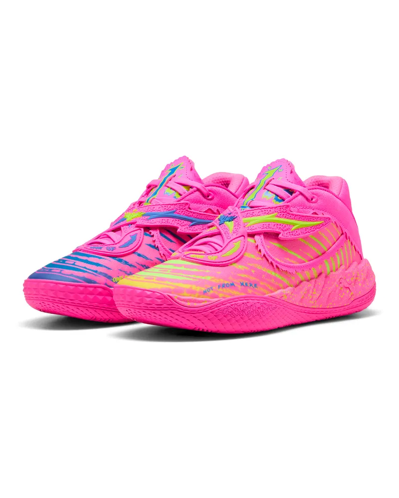 Puma MB.05 Showtime Basketballschuhe Unisex, Schuhe, Rosa Rosa