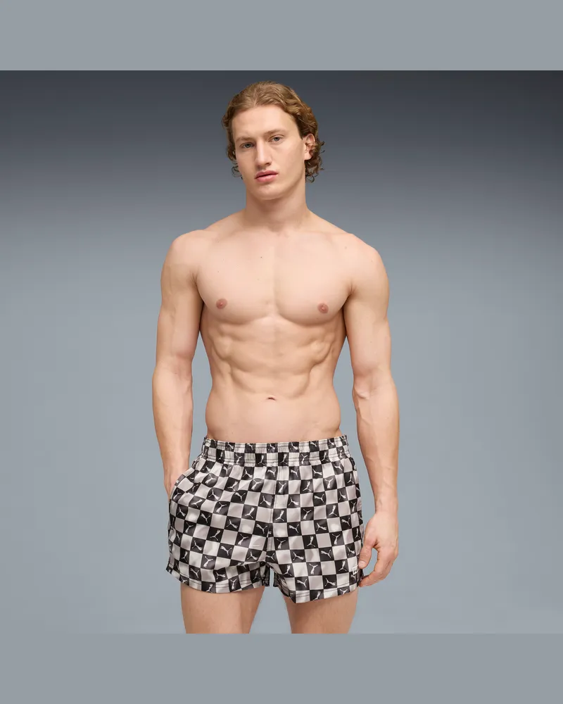 Puma Badeshorts Herren, Kleidung, Braun Braun