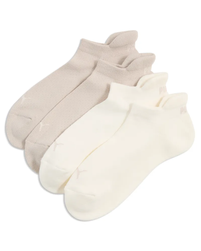 Puma Sneakersocken 2er-Pack Damen, Accessoires Silber